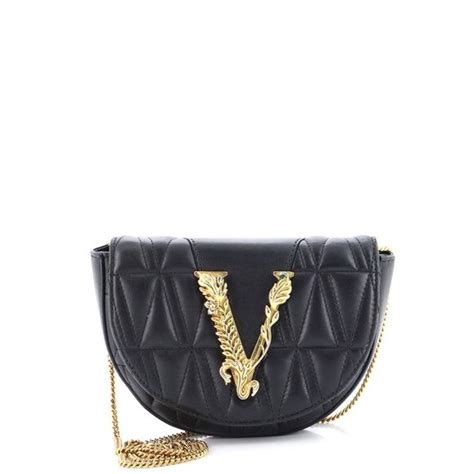 versace virtus square bag|Versace virtus belt bag.